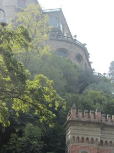Chapultepec Castle facade, Mexico City