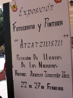 Exhibition sign