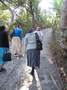 Steep road, Tetipac, Mexico