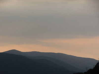 Sunrise over Taxco, Mexico
