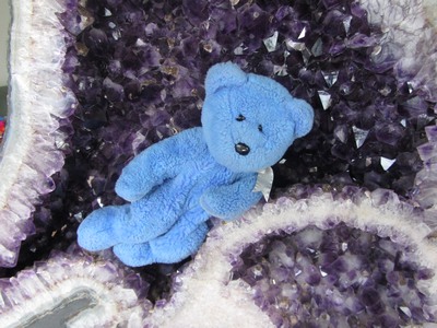 Blue Beal and amethyst