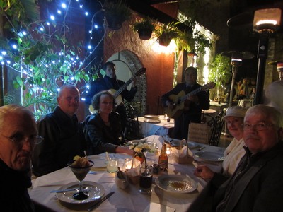 Rooftop restaurante, with singers, San Miguel de Allende, Mexico