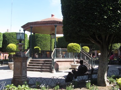 Kiosk, La Jardin, San Miguel de Allende, Mexico