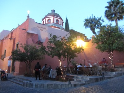 Remnant of city wall behind Parroquia, San Miguel de Allende, Mexico