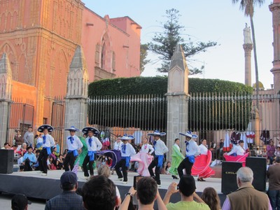 Traditional Mexican dancers, San Miguel de Allende, Mexico