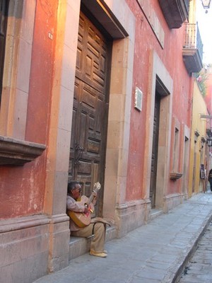 Street scene, San Miguel de Allende, Mexico
