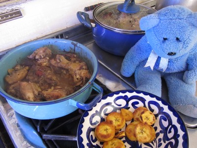 B jerk chickenlue Bear make