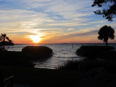 Sunset, Banana River, Cocoa Beach