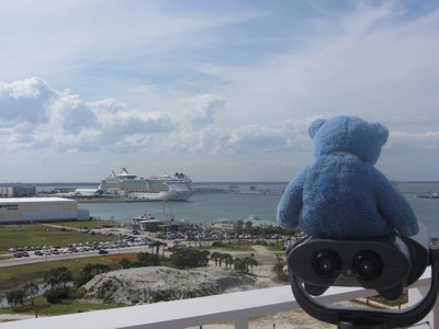 Overlooking the port, Cape Canaveral, Florida