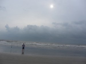 Stormy sunrise, Cocoa Beach, Florida
