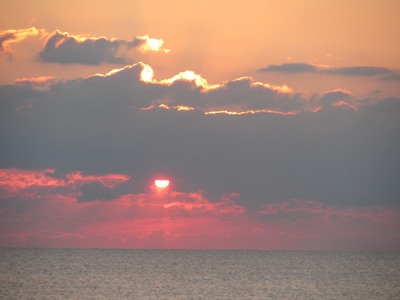 Colorful sunrise, Cocoa Beach, FL
