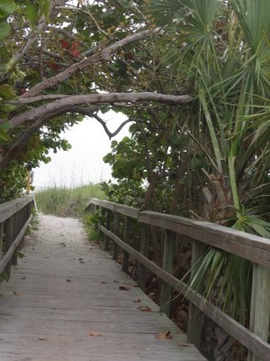 Boardwalk to Cocoa Beach