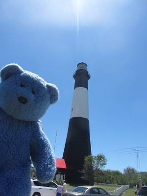 Blue Bear at Tybee Island Lighthouse station