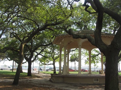 Gazebo, White Point Gardens, Charleston South Carolina