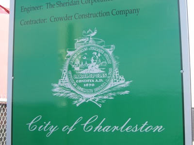 Charleston, South Carolina sign