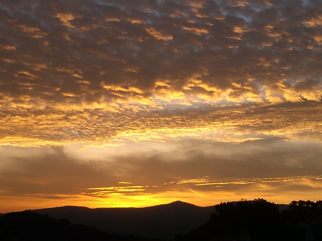 Sunrise over Taxco, Mexico