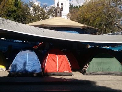 Tent City, Chilpancingo, Mexico