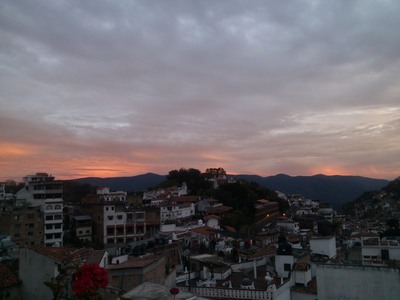 Sunset, Taxco de Alarcon, Mexico
