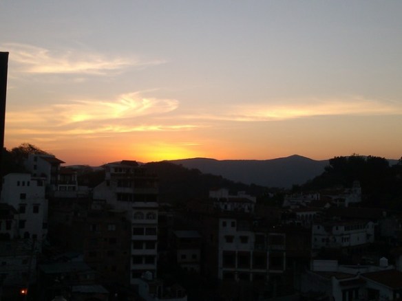 Sunrise, Taxco de Alarcon, Mexico