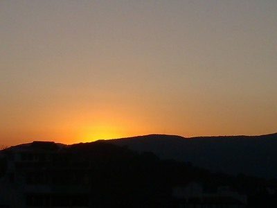 Sunrise in Taxco de Alarcon, Mexico