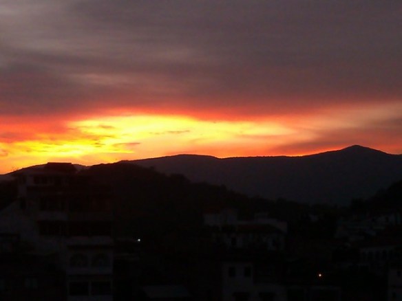 Sunrise, Taxco de Alarcon, Mexico