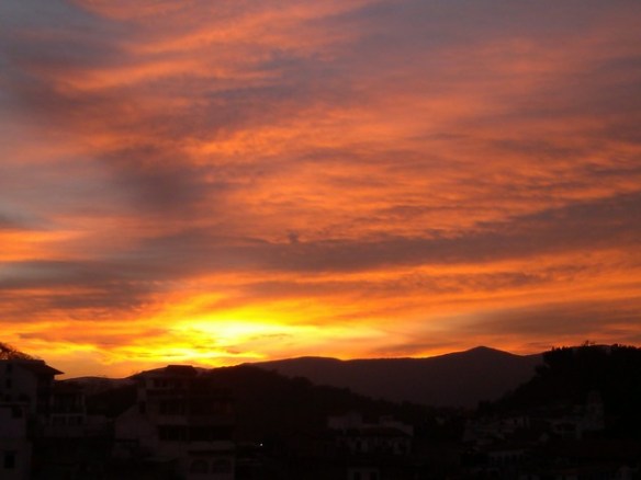 Sunrise, Taxco de Alarcon, Mexico