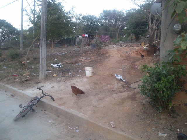 Street scene, El Ocotito, Mexico