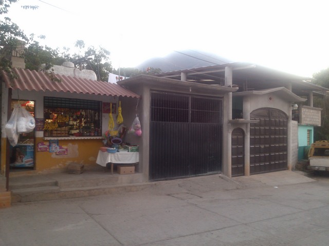 Walled house, Ocotito, Mexico