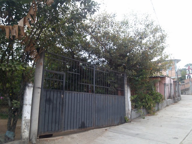 Courtyard wall, Ocotito, Mexico