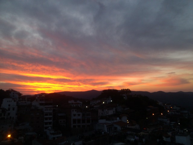 Sunrise, Taxco de Alarcon, Mexico