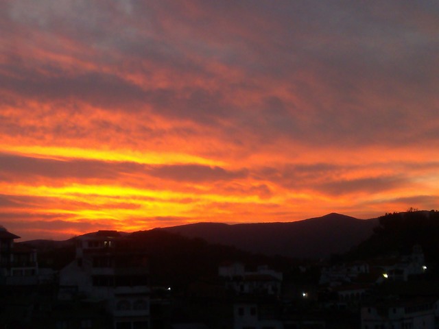 Sunrise, Taxco de Alarcon, Mexico