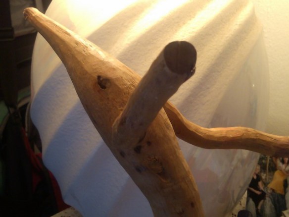 Mula handle, on a cane, Taxco de Alarcon, Mexico