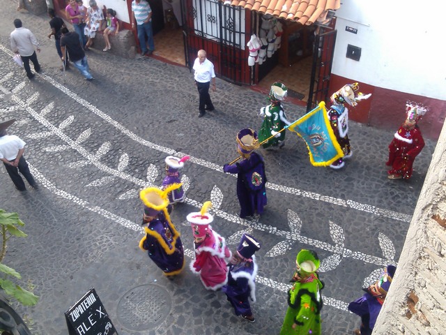 Lenten procession, Taxco de Alarcon, Mexico