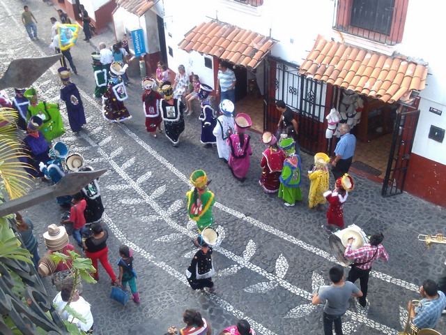 Lenten procession, Taxco de Alarcon, Mexico