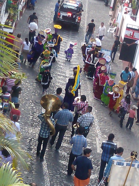 Lenten procession, Taxco de Alarcon, Mexico