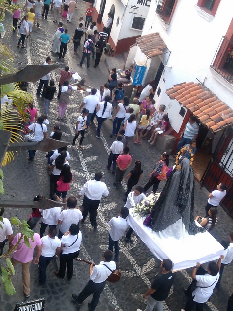 Holy procession, Taxco de Alarcon, Mexico