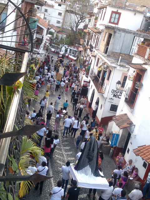 Lenten procession, Taxco de Alarcon, Mexico