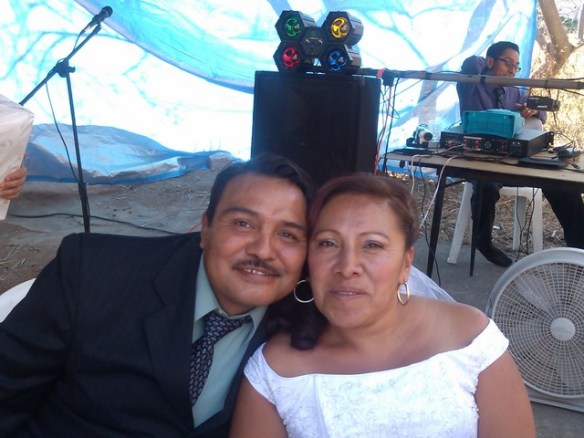 Bride and groom, Mexican wedding
