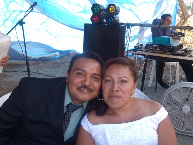 Bride and groom, Mexican wedding