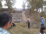 Stairway to the gods, Tehuacalco archeological site, Mexico