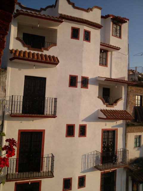 Hotel de Mineral de la Taxco, rear view, Taxco de Alarcon, Mexico