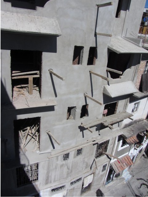 Hotel de Mineral de Taxco, rear view, Taxco de Alarcon, Mexico