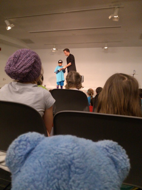 Magician, library, Portland, Maine