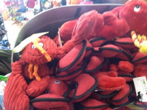 Lobster toys, Portland, Maine