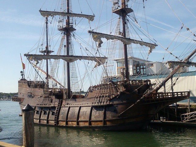 Spanish galleon, Tall Ships festival, Portland, Maine