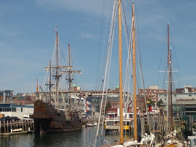 Spanish galleon, Tall Ships festival, Portland, Maine