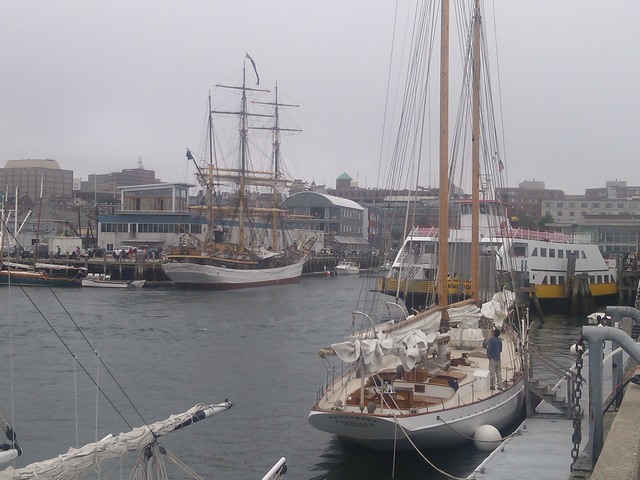 Tall Ships, Portland harbor (Maine)