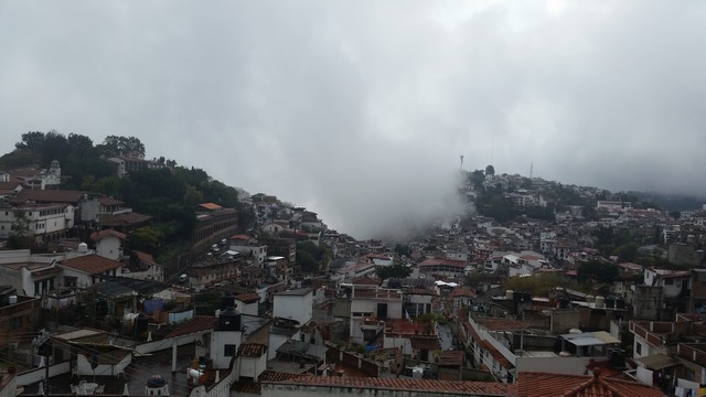 Clouds engulfing, Taxco de Alarcon, Mexico