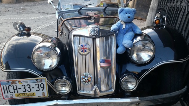Blue Bear and MG, Mexico