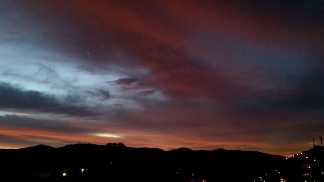 Sunrise, Taxco de Alarcon, Mexico